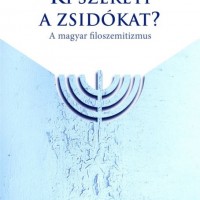 Ki szereti a zsidókat? - könyvborító; A kép forrása: terasz.hu