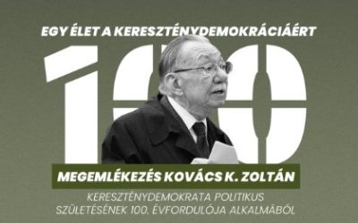 Megemlékezés Kovács K. Zoltánról a Közi Horváth József Népfőiskolán